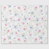 春の花包装紙 ラッピングペーパー (フラット)