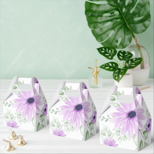 春の花卉植物パターン カラフル フェイバーボックス (複数)