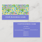 春の花名刺 名刺 (正面/裏面)