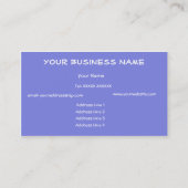 春の花名刺 名刺 (裏面)