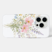 春の花咲くスマホケース 花柄デザイン Case-Mate iPhoneケース (裏面 (横))