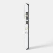 春の花咲くスマホケース 花柄デザイン iPhoneケース (左側面)