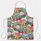 春の花園 エプロン (正面)