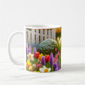 春の花園 オーダーメイド コーヒー コーヒーマグカップ (左)