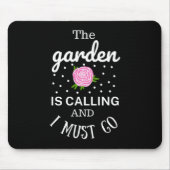 春の花園 マウスパッド (正面)