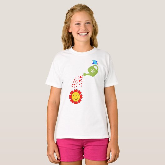 春の花園 Tシャツ (正面フル)