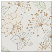 春の花布 ファブリック (クローズアップ)