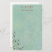 春の花文房具 便箋 (正面/裏面)