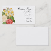 春の花束の名刺 名刺 (正面/裏面)