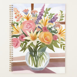 春の花束 | かわいい水彩花イラスト プランナー手帳