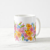 春の花束 コーヒーマグカップ (正面右)