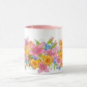 春の花束 マグカップ (中央)