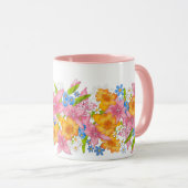 春の花束 マグカップ (正面右)