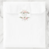 春の花束 宛名ラベル シール (バッグ)