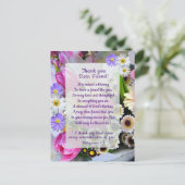 春の花束 感謝の気持ちを友に ポストカード (スタンド正面)