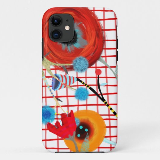 春の花束 牡丹 ラナンキュラス アネモネ Case-Mate iPhoneケース (裏面)