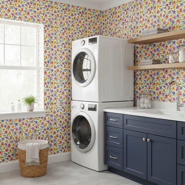 春の花模様 壁紙 (クリエイターアップロード済み)