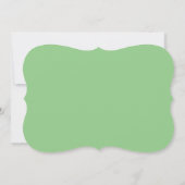 春の花水彩リースカスタム写真 招待状 (裏面)