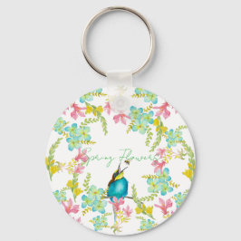 春の花水彩 キーホルダー