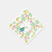 春の花水彩 スタンダードカクテルナプキン (角)