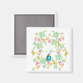 春の花水彩 マグネット (正面/裏面)