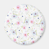 春の花磁石 マグネット (正面)