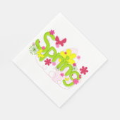 春の花紙ナプキンス スタンダードランチョンナプキン (角)