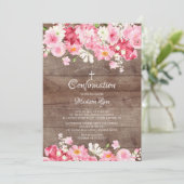 春の花素朴フローラ確認 招待状 (スタンド正面)