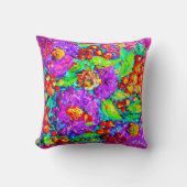 春の花絵画の。買今 クッション (正面)