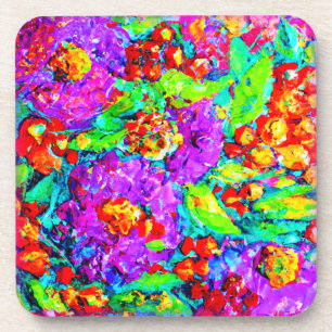 春の花絵画の。買今 コースター