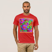 春の花絵画の。買今 Tシャツ (正面フル)