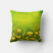 春の花背景 クッション (裏面)