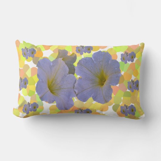 春の花装飾用クッション ランバークッション (正面)