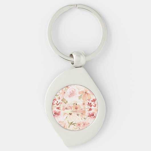 春の花開く キーホルダー (正面)