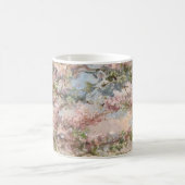 春の花開く コーヒーマグカップ (中央)