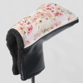 春の花開く ゴルフヘッドカバー (3/4 正面)
