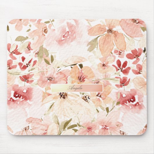 春の花開く マウスパッド (正面)