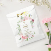 春の花開花ファースト誕生日&バプテスマ フェイバーバッグ (封をした状態)