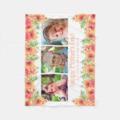 春の花3 Photos Mother's Day フリースブランケット (正面)