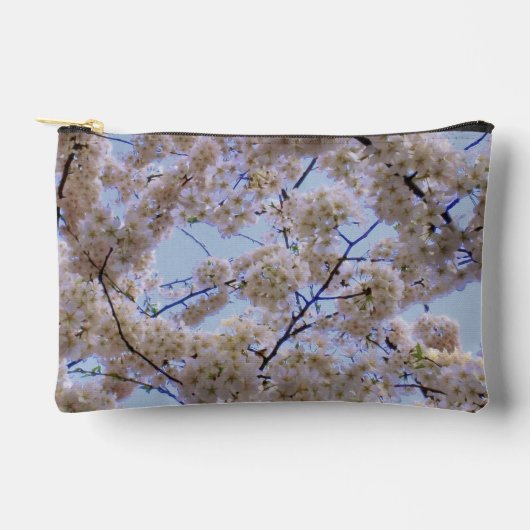 「春の花」 アクセサリーポーチ (正面)