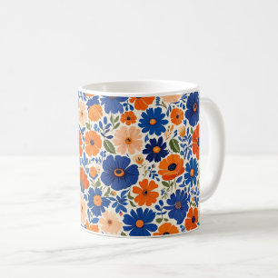 春の花。アネモネス コーヒーマグカップ