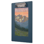 春の花-イエローストーン国立公園 クリップボード (左)