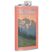 春の花-イエローストーン国立公園 フラスク (右)