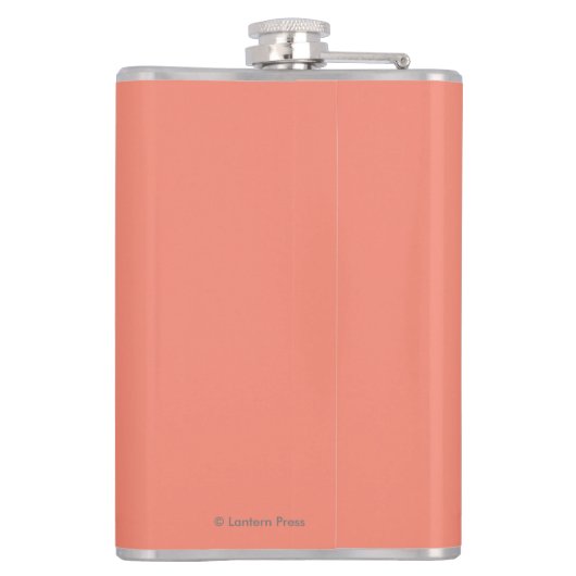 春の花-イエローストーン国立公園 フラスク (裏面)