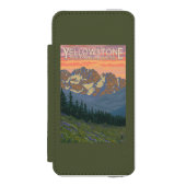 春の花-イエローストーン国立公園 INCIPIO iPhoneウォレットケース (フォリオ 正面)