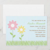 春の花 イースターブランシュ 招待状 (正面/裏面)