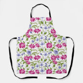 春の花 エプロン (正面)