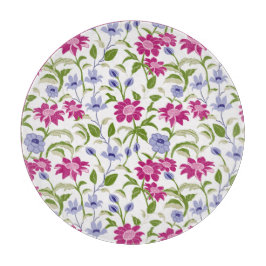 春の花 カッティングボード