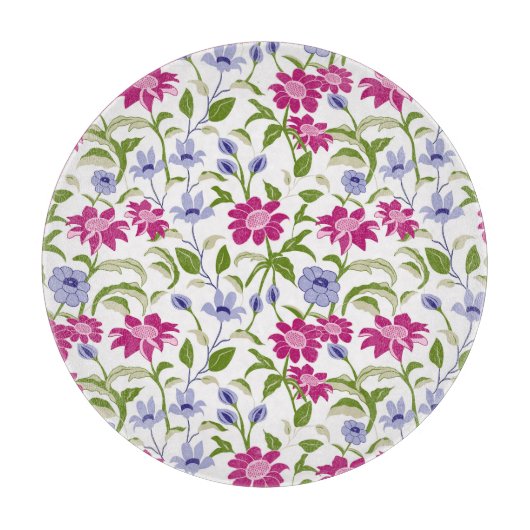 春の花 カッティングボード (正面)