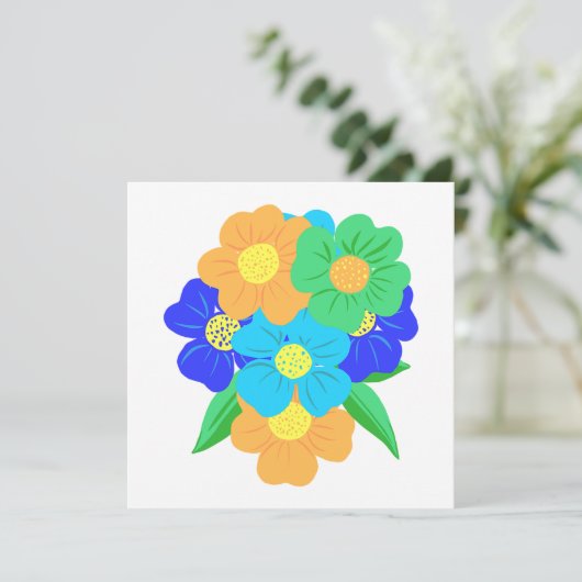 春の花 カード (スタンド正面)